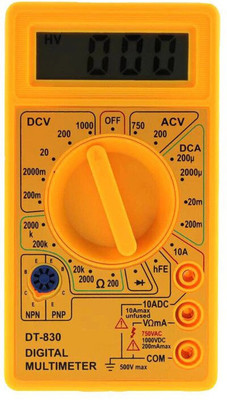 BALRAMA DT380D-A Digital Multimeter(Yellow 2000 Counts)