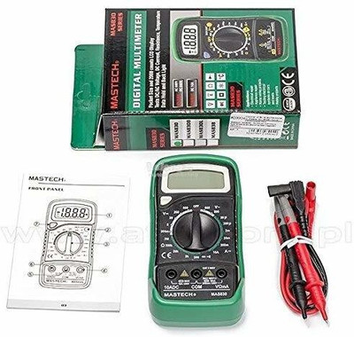 AS TOOL CENTER Mastech MAS830L Digital Pocket Multimeter Analog Multimeter(2000 Counts)