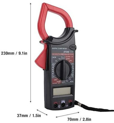 Gadariya King DT266 For AC DC Electric Ampere Measurement DIGITAL CLAMP METER Digital Multimeter(2000 Counts)