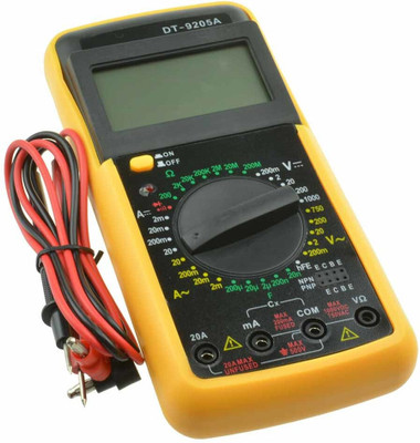 GoodsBazaar DT9205A Digital Multimeter Tyre Pressure Monitoring Systems with Digital/ Pictor Digital Multimeter(2000 Counts)