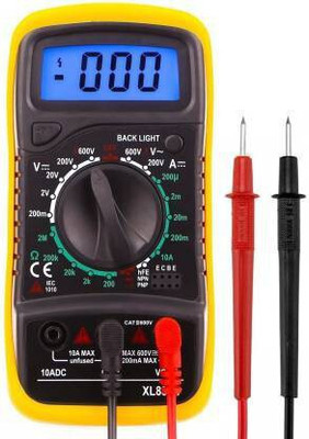 BALRAMA SNKL_H.T.C_830L Digital Multimeter(Black, Yellow 2000 Counts)