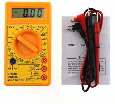 BALRAMA TM-D830D Digital Multimeter(Yellow 2000 Counts)