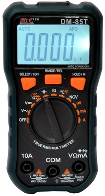PBSS HTC Instruments DM 85T Digital Multimeter- Trms, Digital Multimeter(Black 6000 Counts)