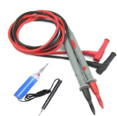 BALRAMA Multi-Meter Test Probe Leads - 1000V / 20A for All Digital Multimeter (with cont Analog Multimeter(Multicolor 2000 Counts)