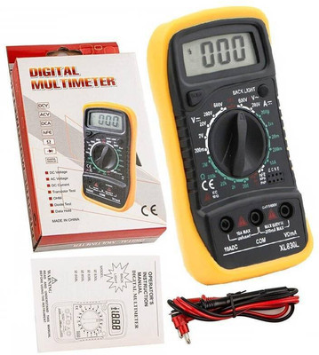 BALRAMA XL830L with Backlight LCD Display Digital Multimeter(Yellow, Black 2000 Counts)