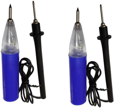 Inditrust new 2Pcs of Continuity Tester to check all Cables Cords & Wires Analog Multimeter(Blue 4000 Counts)
