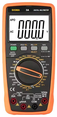 SIGMA 3A TRMS Digital Multimeter(8000 Counts)