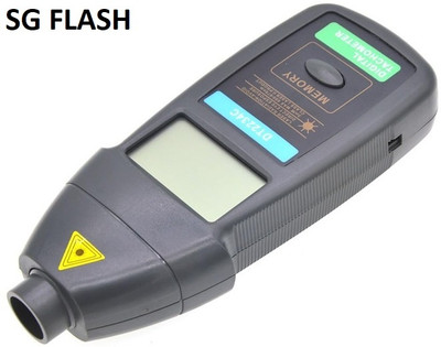 SG Flash Large 5 digit M SE188 Laser RPM Tachometer Digital Multimeter(Black 2000 Counts) Digital Multimeter(2000 Counts)