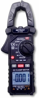 Metravi METRAVIDT-225 Digital Trms AC Clamp Meter Digital Multimeter(4000 Counts)