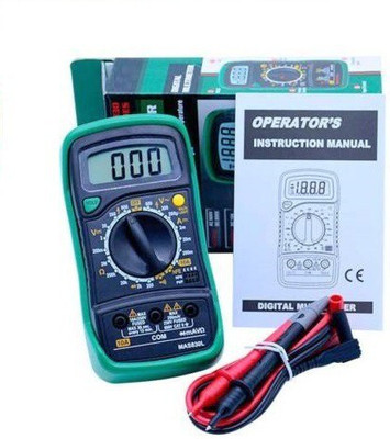 Montreal MAS830L Digital Multimeter With measuring probes to measure the voltage, current, resistance Digital Multimeter(2000 Counts)