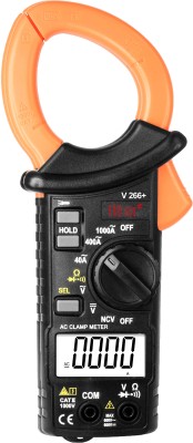 VAR TECH V 266+ 1000 A AC Clamp Meter Digital Multimeter(Black 4000 Counts)