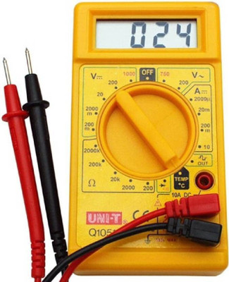BALRAMA AC/DC Voltage, Ammeter, Current Detector Digital Multimeter(2000 Counts)