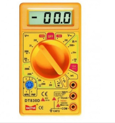 VMTRONIX MULTIMETER-006 Digital Multimeter(Yellow 2000 Counts)