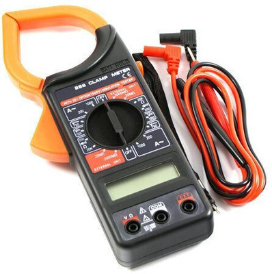 BALRAMA Clamp Meter DT 266 Digital Clamp Multimeter with battery carrying case Digital Digital Multimeter(2000 Counts)