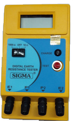 SIGMA Digital Earth Resistance Tester Digital Multimeter(2000 Counts)