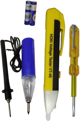Inditrust new VT-46 pack of Voltage tester Continuity Tester Electric Tester Analog Multimeter(2000 Counts)