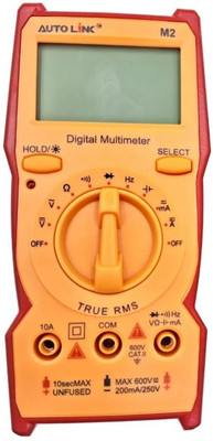 SG Flash M2 AUTOLINK M2 Digital Multimeter for Electrical Testing Digital Multimeter(Yellow 2000 Counts)