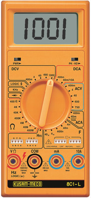 Kusam-meco 801-L Digital Multimeter(Yellow 4000 Counts)