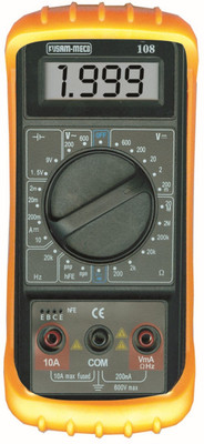 Kusam-meco 108 Digital Multimeter(Yellow 2000 Counts)