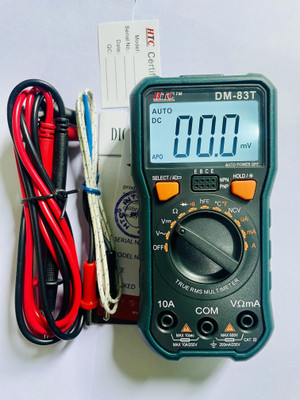 HTY HTC DM-83T 3½ with Backlight Torch Function NCV True RMS hFE test Analog Multimeter(3200 Counts)