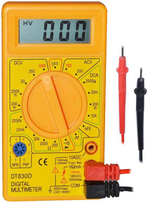 BALRAMA DT830D Digital Multimeter(Yellow 6000 Counts)