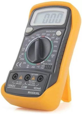 BALRAMA MAS830L UNITY Digital Multimeter 830L Multimeter Digital Multimeter(Yellow 2000 Counts)