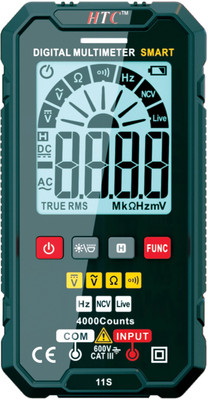 HTY HTC DM-11S 600 V DC Smart Digital Multimeter(Green 2000 Counts)