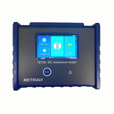 Metravi 10A Digital Micro Ohms Meter with Touchscreen Display, USB Interface Digital Multimeter(Blue 6000 Counts)