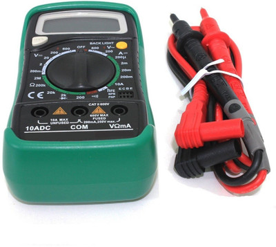 BALRAMA Digital multimeter with screen back light and data holding with continuity beep Digital Multimeter(Green 2000 Counts)