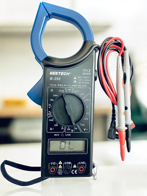 HTY BEETECH B-266 Premium Quality Digital Clamp meter Digital Multimeter(3200 Counts)