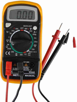 GoodsBazaar MAS830L Digital Multimeter Digital Multimeter(Yellow 2000 Counts)