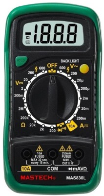 SG Flash ORIGINAL QUALITY MAS830L Digital Pocket Multimeter Digital Multimeter(Green 2000 Counts)