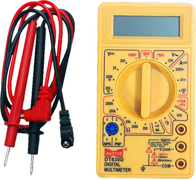 Vincentvolt DT830D Digital Multimeter(Yellow 2000 Counts)