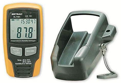 Metravi Data Logger for Temperature and Humidity DL-TH-01 with USB Interface Digital Multimeter(Multicolor 2000 Counts)