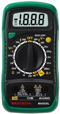 Gilhot 830L Digital Multimeter | AC/DC Voltage, Current & Continuity Tester Digital Multimeter(Green 2000 Counts)