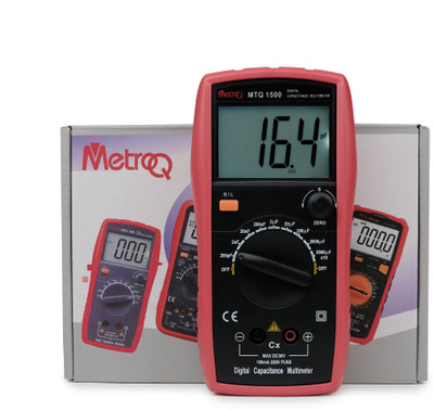 Metro Q MTQ1500 Digital Multimeter(Red 6000 Counts)
