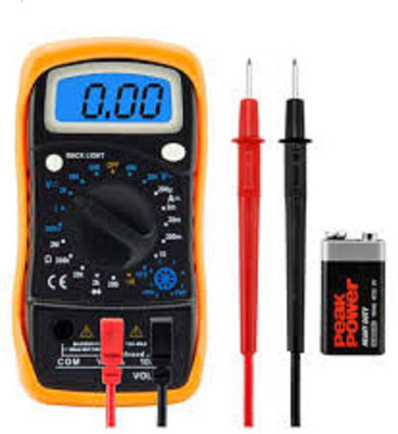 BALRAMA 830l Multimeter Digital Multimeter (Black 6000 Counts) Digital Multimeter(Yellow 2000 Counts)