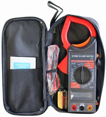 BALRAMA DT-266 Digital Clamp Meter 266 Clipon Meter Tong Tester M266 Digital Multimeter(2000 Counts)