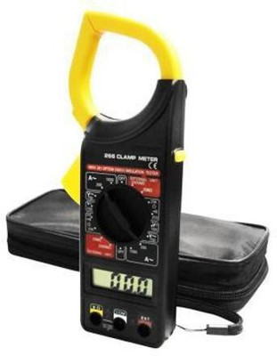 Divinext Multi Tester DT266 Digital clamp meter with LCD display for AC/DC current voltag Digital Multimeter(2000 Counts)