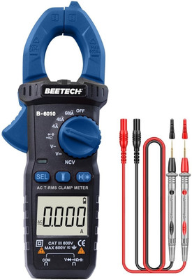 HTY BEETECH B-6010 Digital Multimeter(Blue 4000 Counts)