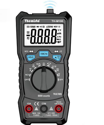 tHemiStO TH-M100 Autorange Digital Multimeter(Black 6000 Counts)