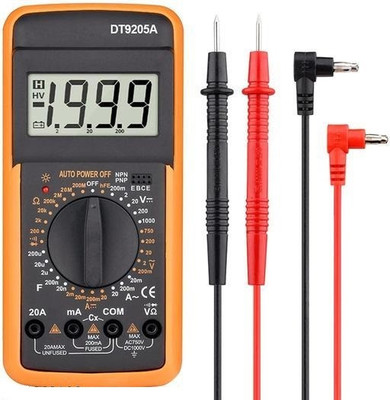 GoodsBazaar DT9025A Multi-functional Digital LCD Multimeter for Current Resistance Voltmeter Digital Multimeter(2000 Counts)