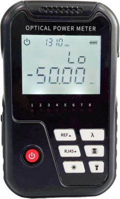 Techtest 3 in 1 Optical Power Meter with Laser Light FC/SC With Visual Fault Locator 2mw Digital Multimeter(Multicolor 2000 Counts)