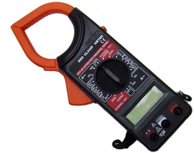 BALRAMA High Quality DT-266 Digital Clamp Meter Digital Multimeter (Black 2000 Counts) D Digital Multimeter(Black 2000 Counts)