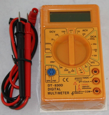 BALRAMA Unity Digital Multimeter For Measuring Voltage, Current, Resistance Digital Multimeter(2000 Counts)