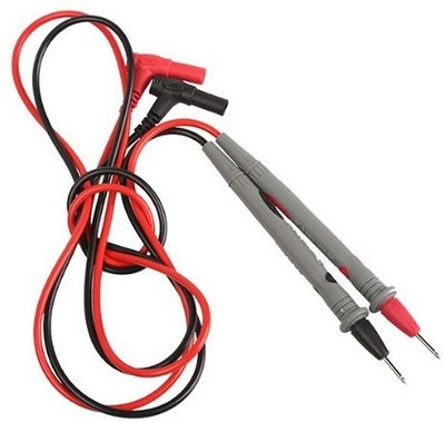 Inditrust 1pc 1000 Volt 20 Amp Universal Multimeter Lead Probes Plug Test Cable Wire Pen Digital Multimeter(Black, Grey 2000 Counts)
