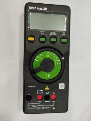 RISHABH Rish Multi 20 Backlit Digital Multimeter(Black 20000 Counts)