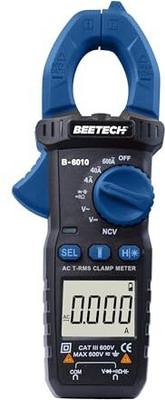 beetechh Beetech® B-6010 600A AC, 600V AC/DC True-RMS Digital Clampmeter, 4000 Counts Digital Multimeter(4000 Counts)