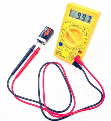 BALRAMA 3 ½ Digits New Arrival with Buzzer & Improved Sensitivity Voltage Testing DT830D Digital Multimeter(Yellow 2000 Counts)