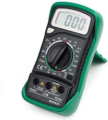 Divinext Multi Tester MAS830L Pocket-Sized Electronics Multitester for AC-DC Voltage DC C Digital Multimeter(2000 Counts)